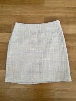 Edited Boucle Tweed Rock Minirock 36/S Creme weiß zara München - Schwabing-Freimann Vorschau