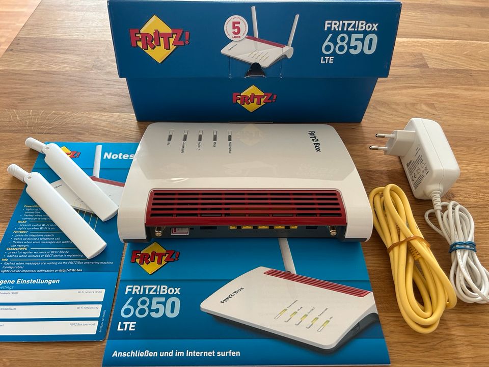FRITZ!Box 6850 LTE WLAN-Router mit LTE Integriertes Modem in Dresden