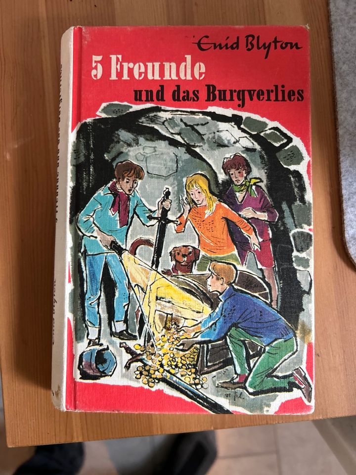 5 Freunde Bücher Enid Blyton 50er 60er Jahre in Rösrath