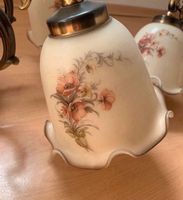 Kronleuchter Lampe handbemalt 60er Jahre vintage floral Sachsen - Lengenfeld Vogtland Vorschau