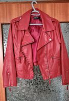 Rote  Bikerjacke , Lederjacke Kunstleder, neu ohne Etikett Gr. 38 Baden-Württemberg - Aalen Vorschau