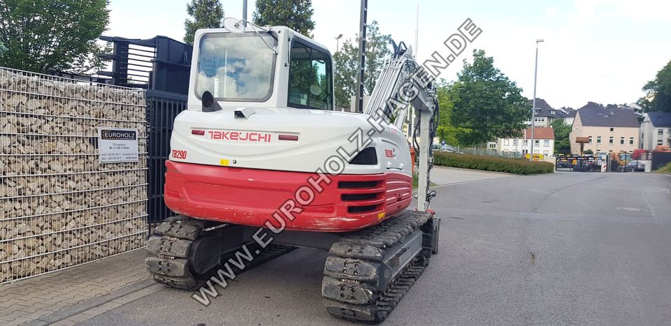 Minibagger Takeuchi TB 290 mit SW08 und Rückfahrkamera Roadliner in Hagen