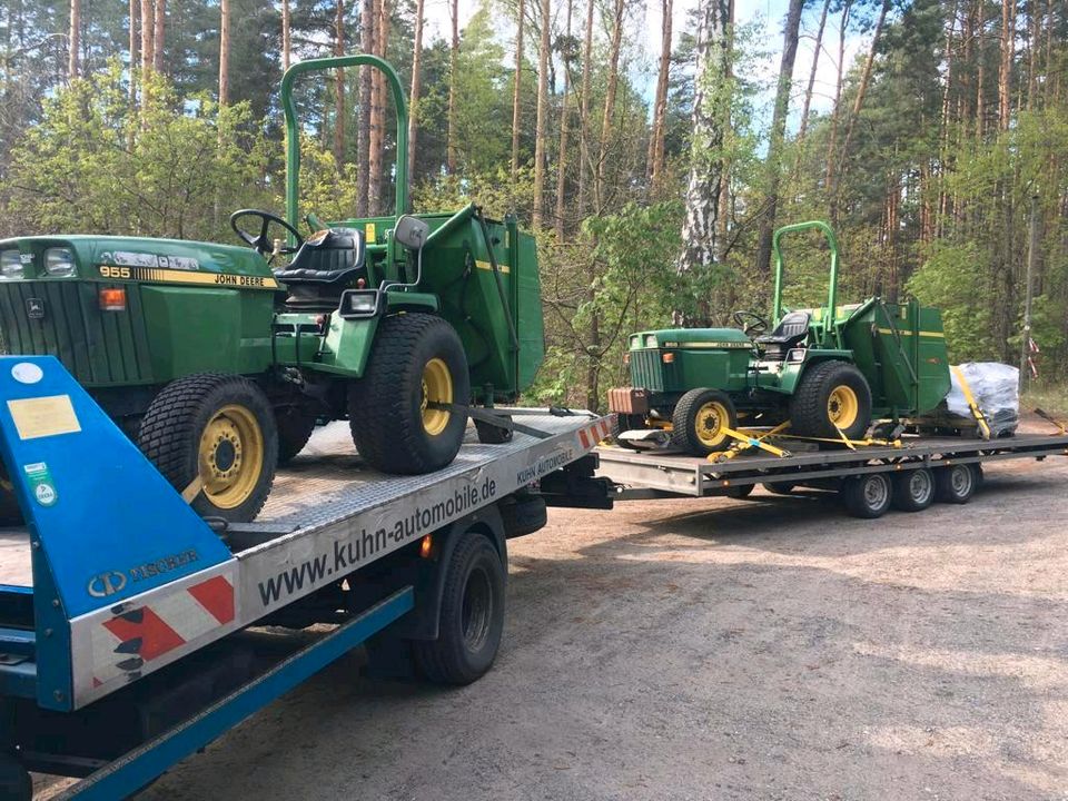 Landmaschinen, Traktor, Baumaschinen, Anhänger,- Transporte in Senftenberg