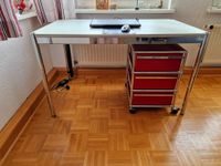 USM Haller Schreibtisch und Rollcontainer zu verkaufen Berlin - Pankow Vorschau