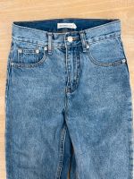 Jeans straight, long, high waist, Gr. 34 hellblau Baden-Württemberg - Bietigheim Vorschau