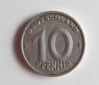 2 Stück 10 Pfennig 1949 -A- Kursmünzen DDR Nordrhein-Westfalen - Gummersbach Vorschau