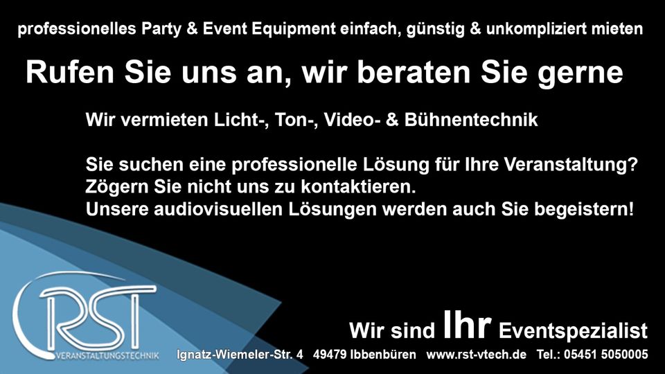 Akku Beschallung Musikanlage Lautsprecher inkl. Mikrofon Headset in Ibbenbüren