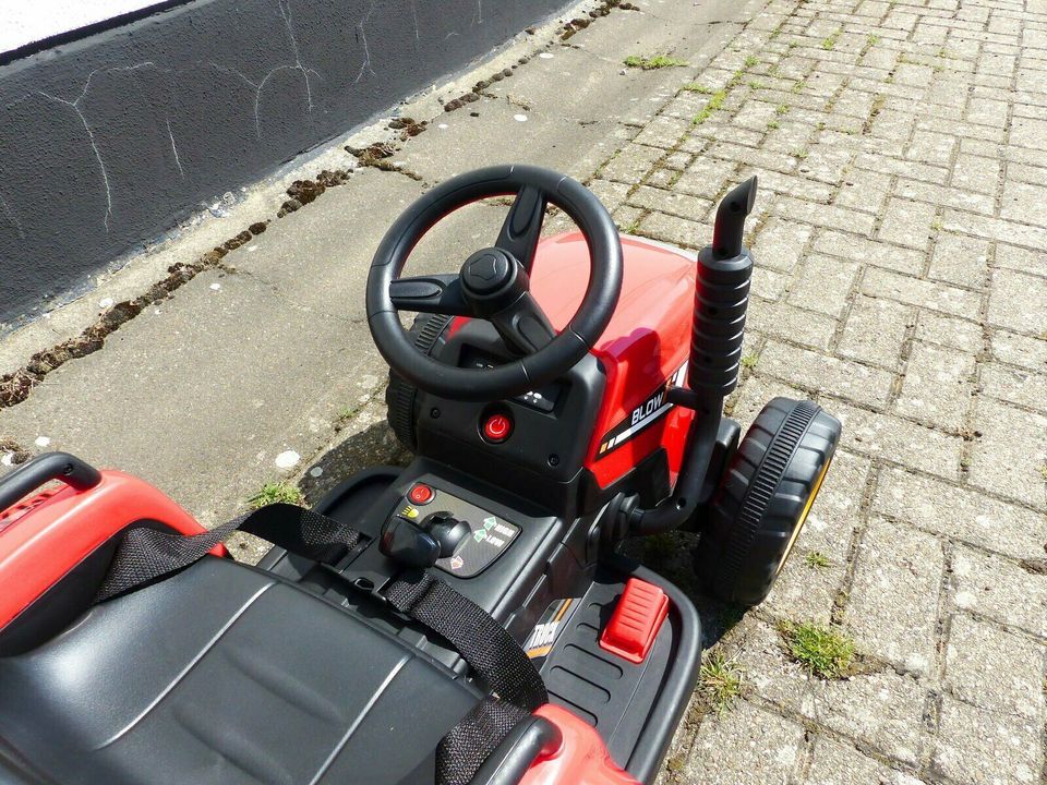 Kinder Elektroauto Traktor Kinderauto Kinderfahrzeug Elektro2x25W in Greven