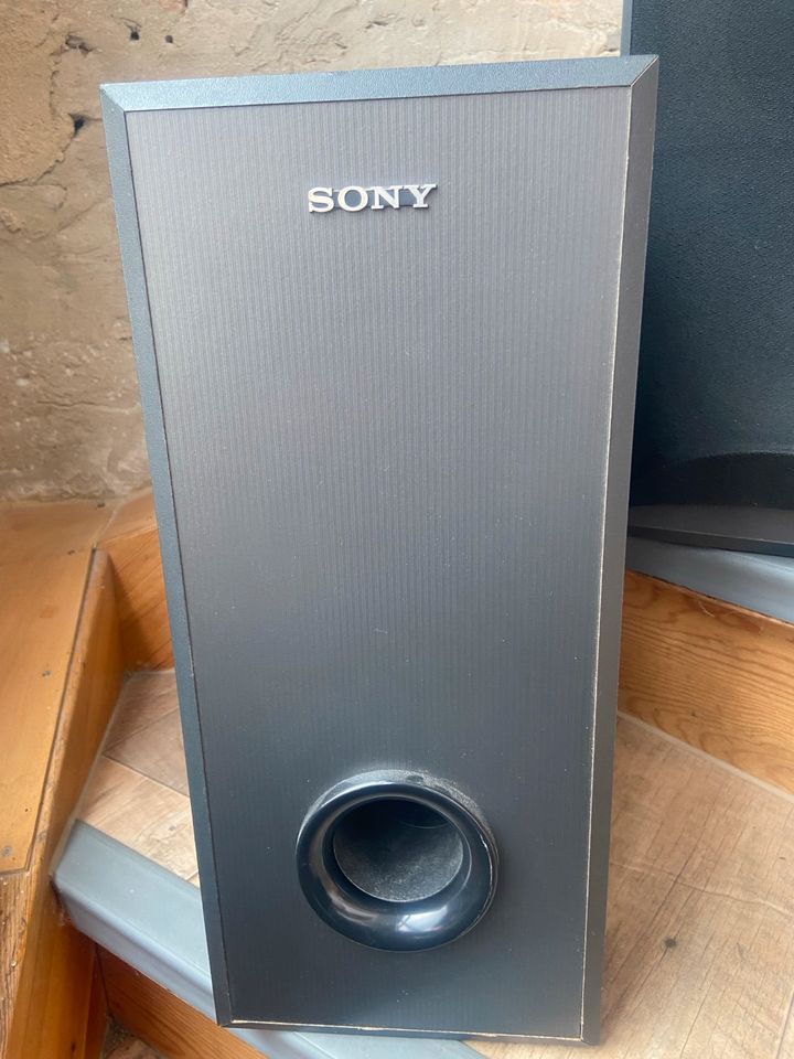 2 Sony Musikboxen + Bassbox gebraucht in Schönefeld