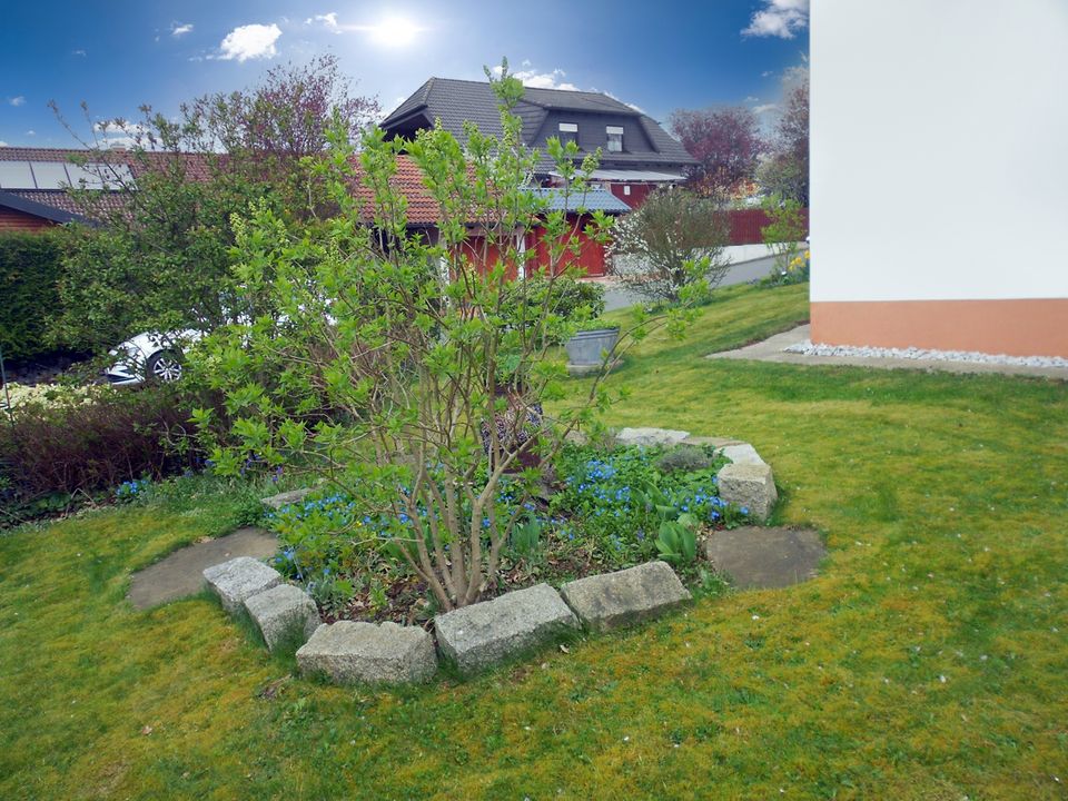 Einfamilienhaus mit Doppelgarage und herrlichem Garten in ländlicher Lage in Trogen