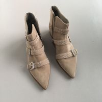 Stiefeletten Nine West beige Leder Gr. 39 Niedersachsen - Bad Münder am Deister Vorschau