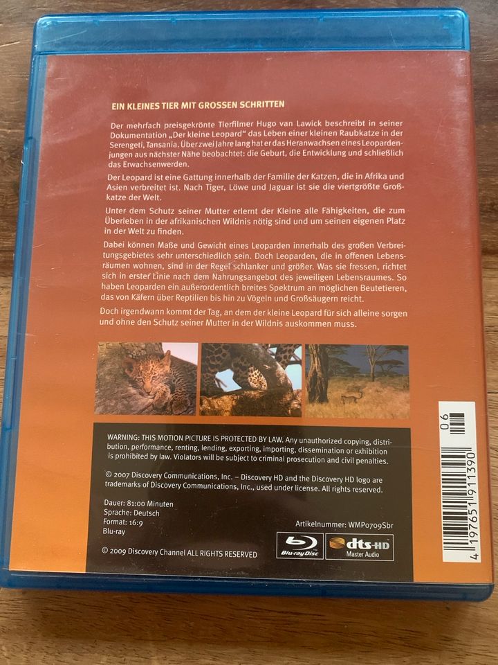 Das aufwachsen in der Wildnis - Bluray in Konstanz