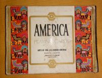 AMERICA  PLAYING CARDS Spielkarten Arts of Pre-Colmbian America Bayern - Markt Schwaben Vorschau