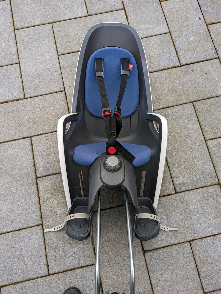 Hamax Caress Fahrradsitz + 2 Adapter + Regencape (Neu) in Köln