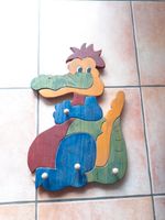 Kindergarderobe, Garderobe, Kleiderhaken, Drache, Holz bunt Bayern - Zirndorf Vorschau