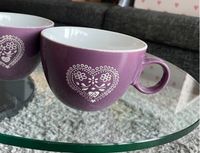 Tasse Motiv „Herz“ in lila Hessen - Niedernhausen Vorschau