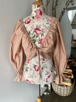 Boho Bolero Cropped Bluse Jacke Stein beige 38-42 Obersöchering - Reinthal Vorschau