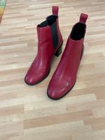 Calvin Klein Stiefelette, Größe 40, Rot, Neu ungetragen Thüringen - Dingelstädt Vorschau