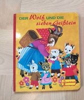 Pestalozzi Der Wolf und die sieben Geißlein, altes Kinderbuch Bayern - Weihenzell Vorschau