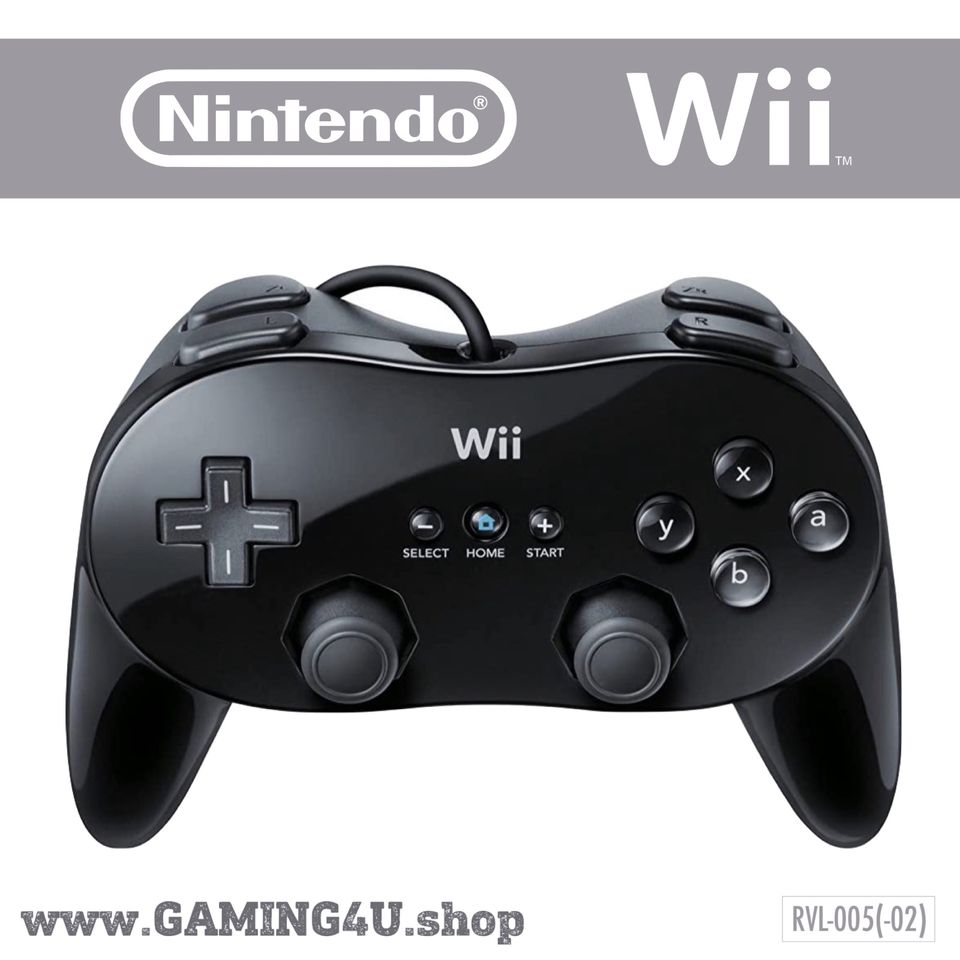 Nintendo Wii ORIGINAL Classic Controller & Pro GamePad Joypad in Aulendorf