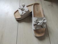 Graceland Pantolette beige silber 40 Neu Bayern - Augsburg Vorschau