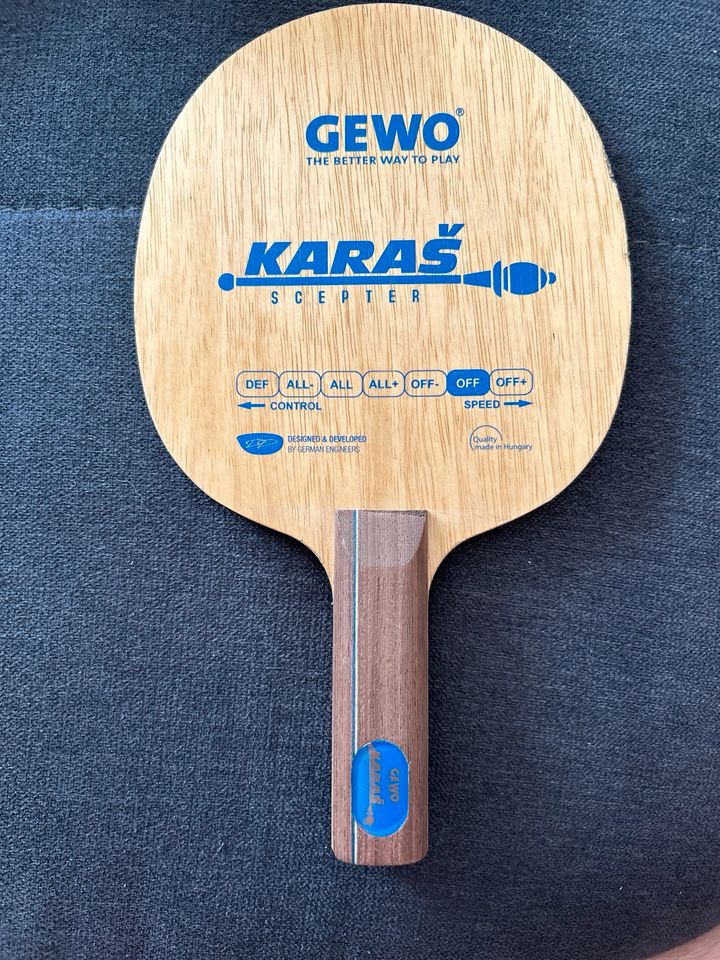 Tischtennis Holz Gewo Karas Scepter in Bad Homburg