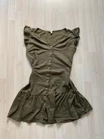 Khaki, Grünes Sommer Kleid - Damen, y2k - Esprit Köln - Weiß Vorschau