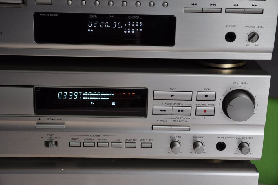 Denon Stereoanlage PMA-925R DRS-640 DCD-625 TU-580RD silber in Wegberg