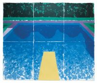 David Hockney - "Paper Pool Invitation" 1979 Nordrhein-Westfalen - Essen-Margarethenhöhe Vorschau