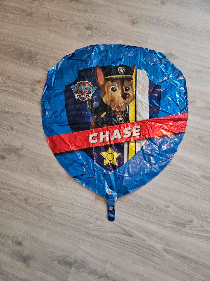 XXL Folienballon Paw Patrol Chase und Marshall - ungenutzt in Zickhusen