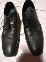 Lederschuhe schwarz Gr.43 Bayern - Rehau Vorschau
