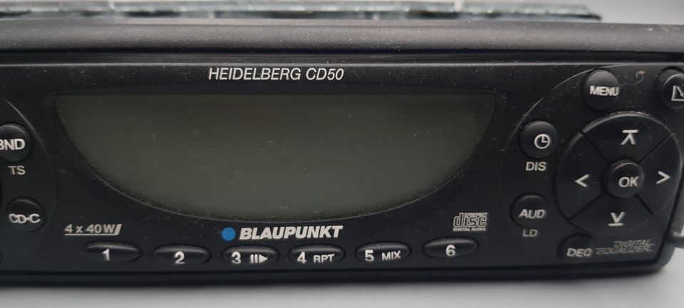 Blaupunkt Radio Heidelberg CD 50, mit Rahmen, Entriegelung in Hamburg