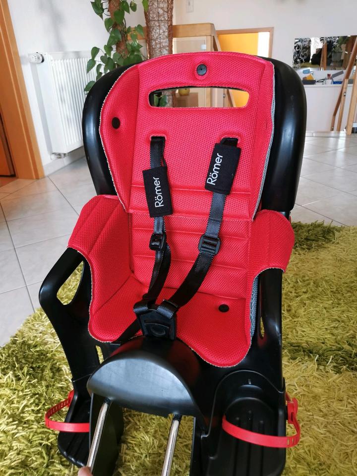 Römer Jockey comfort Kinder Fahrradsitz in rot oder grau in Werther (Westfalen)