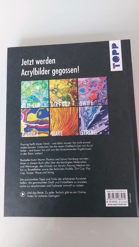 Buch- Acryl Pouring in Bad Bergzabern
