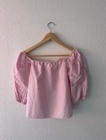 Pull&Bear Schulterfreie Bluse rosa, Größe S Essen - Essen-Werden Vorschau