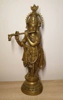 Krishna Bronze Statue, Indische Figur, Höhe 47cm, 4,4 kg Bayern - Reit im Winkl Vorschau