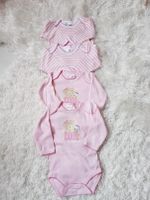 4 St. Baby Mädchen Bodys 62-68 NEU Rosa 2-6 Monate Baden-Württemberg - Gammertingen Vorschau