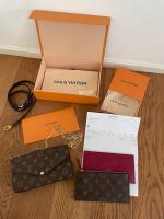 Louis vuitton Félicie Pochette Handtasche monogram schulterriemen Bayern - Würzburg Vorschau