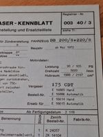 Pierburg Vergaser-Kennblätter DB 200, 220, 230 Niedersachsen - Osnabrück Vorschau