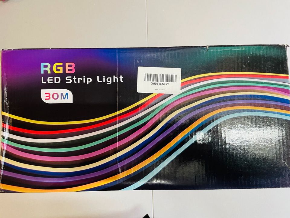 RGB Neon LED Strip 30M, BRIMETI Alexa Wifi Kompatibel 230V in Wuppertal