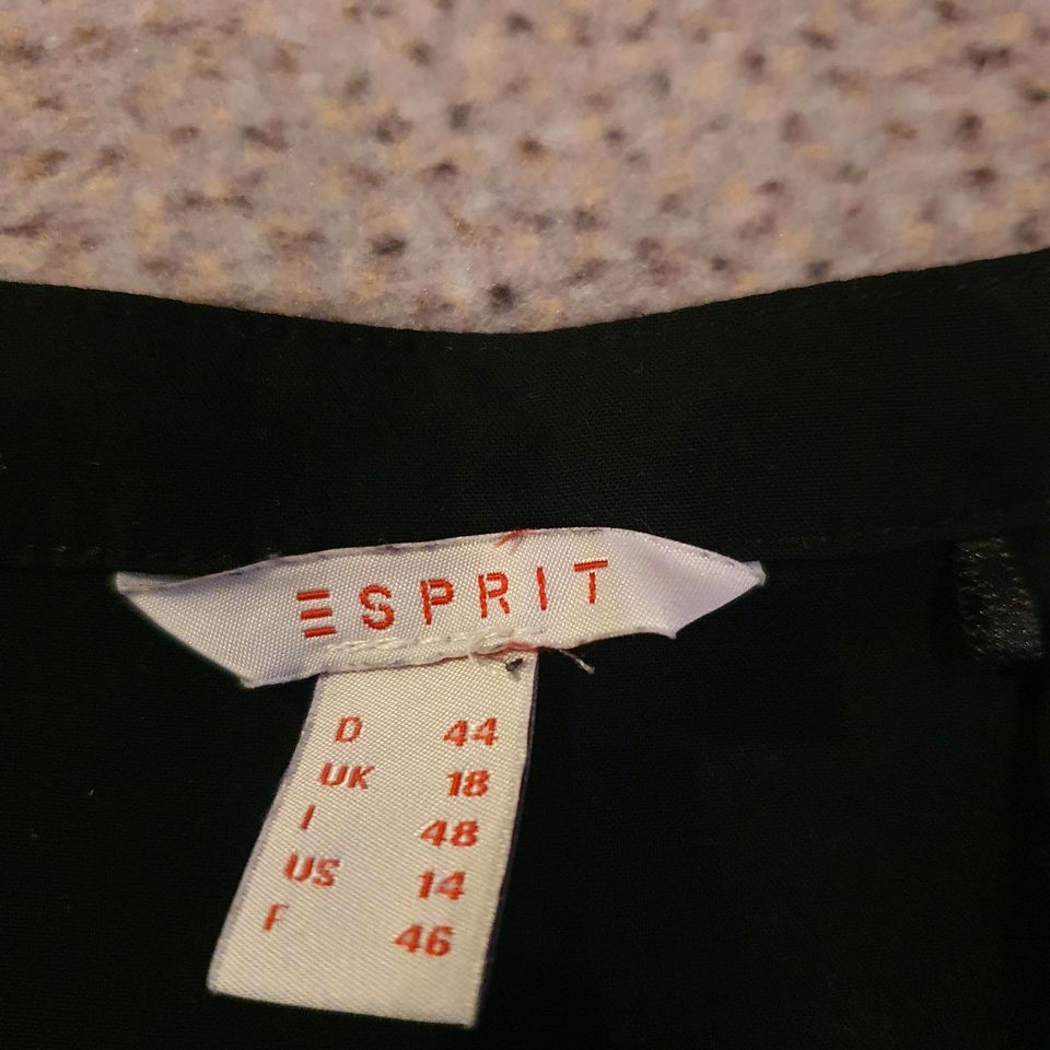 Bluse schwarz von Esprit in Söhrewald