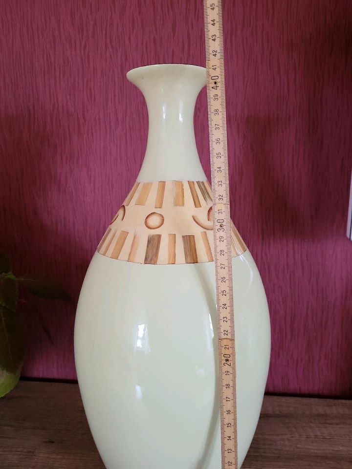 Wunderschöne Dekoration 40 cmVase Tisch Vase mit schönen Muster in Wahlstedt