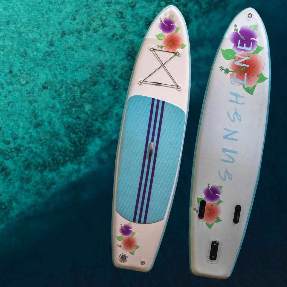 SUP Stand Up Paddle Board 3m Sunshine flower in Pampow