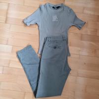Tommy Hilfiger Cotton Hose khaki Gr. 38 M Hessen - Taunusstein Vorschau