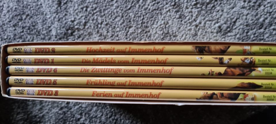 Immenhof DVD-Box, 5 Filme, neuwertig in Überherrn