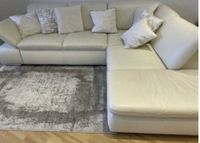Echt LEDER Couch Sofa creme beige gebraucht Schlaffunktion München - Berg-am-Laim Vorschau