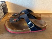BIRKENSTOCKGizeh 38 Blau Rot Gebraucht Top Berlin - Reinickendorf Vorschau