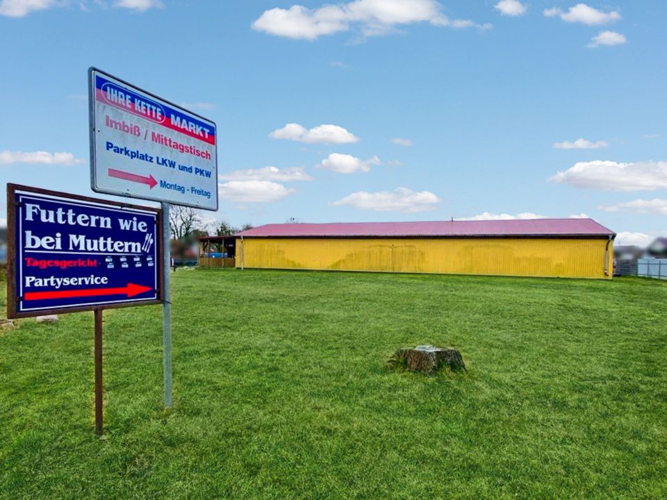 Gewerbehalle mit 11 Stellplätzen auf ca. 2071 m² großem Grundstück in Lühmannsdorf in Karlsburg