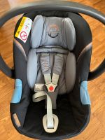 Cybex Babyschale Aton M i-Size black schwarz mit Base Sachsen-Anhalt - Halle Vorschau