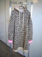 SALE !!!! ZWILLINGSHERZ Hoodiekleid  " Leo Allover", XL, beige Nordrhein-Westfalen - Ahlen Vorschau